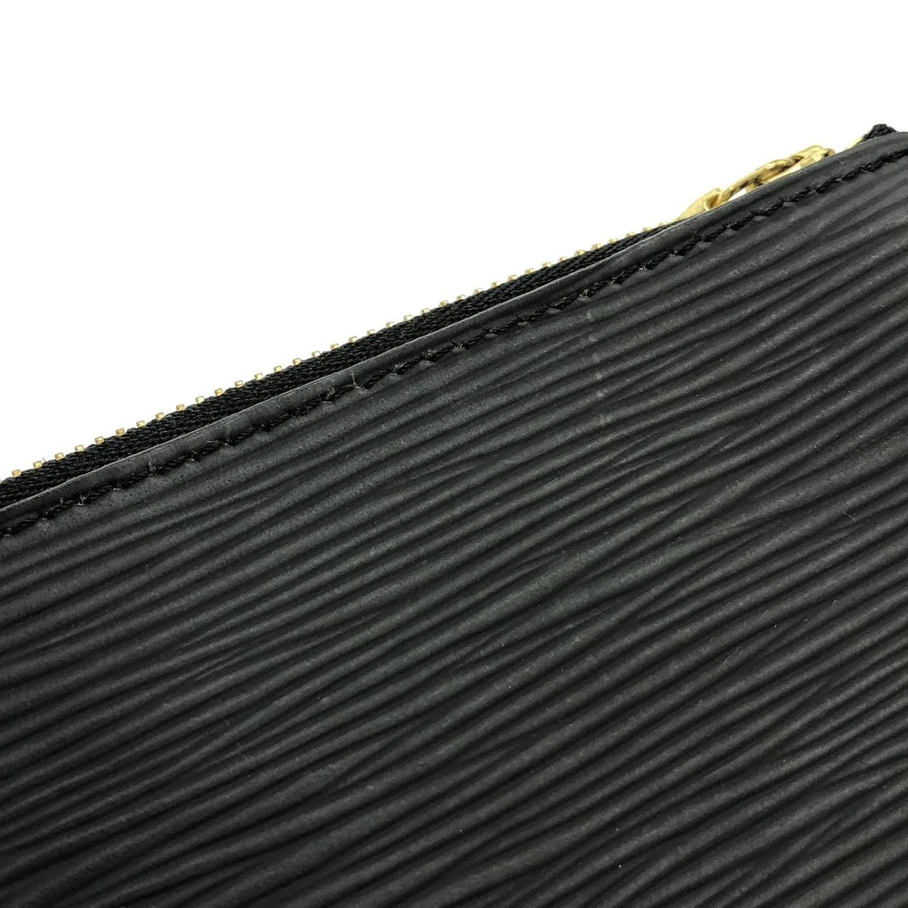 LOUIS VUITTON Pochette M52952 Pochette Epi Black Epi Rank A - Thumbnail 6