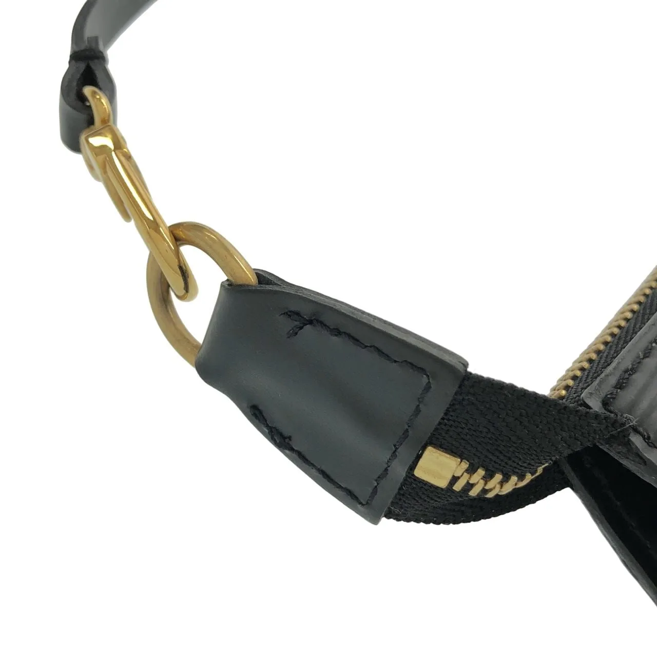 LOUIS VUITTON Pochette M52952 Pochette Epi Black Epi Rank A - Thumbnail 8
