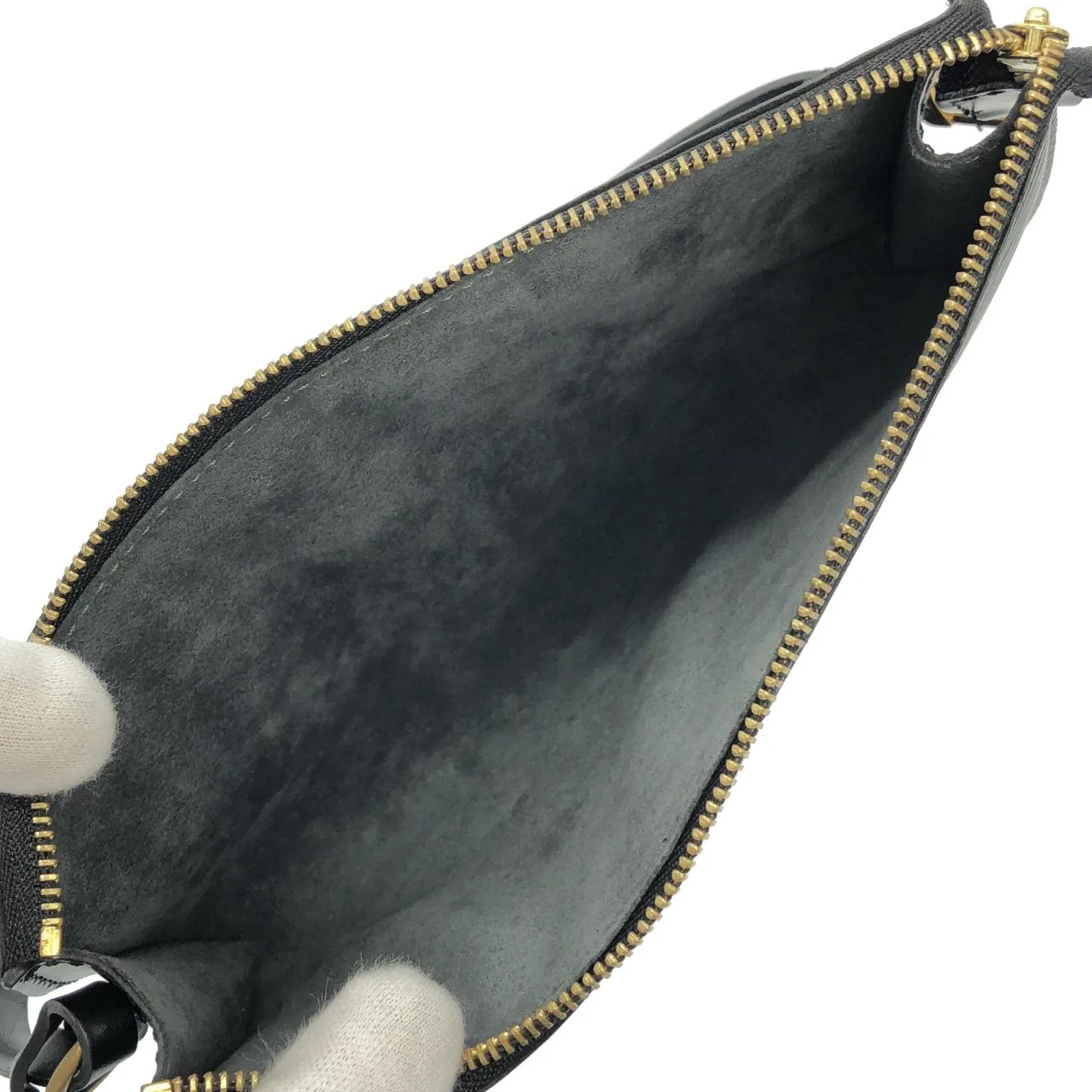 LOUIS VUITTON Pochette M52952 Pochette Epi Black Epi Rank A - Thumbnail 10