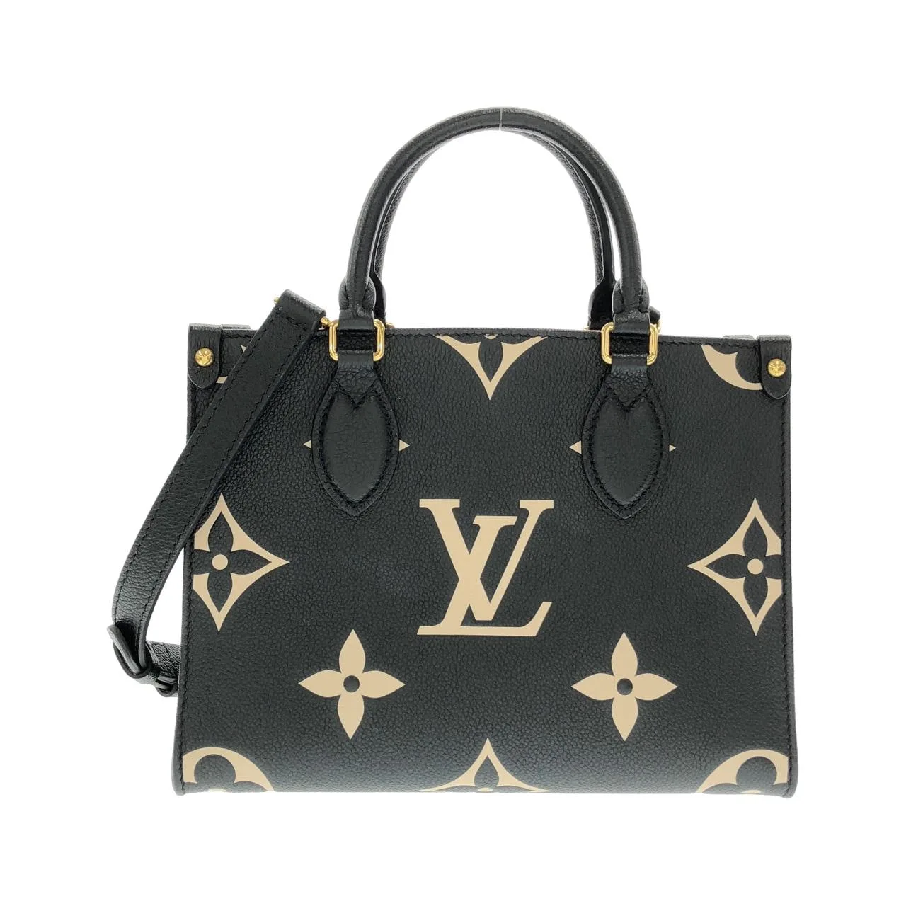 LOUIS VUITTON OnTheGo M45659 Handbag Monogram Black