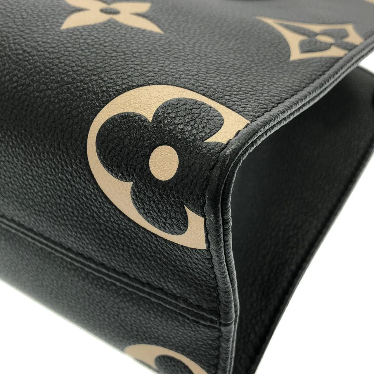 LOUIS VUITTON OnTheGo M45659 Handbag Monogram Black Monogram Rank A - Thumbnail 3