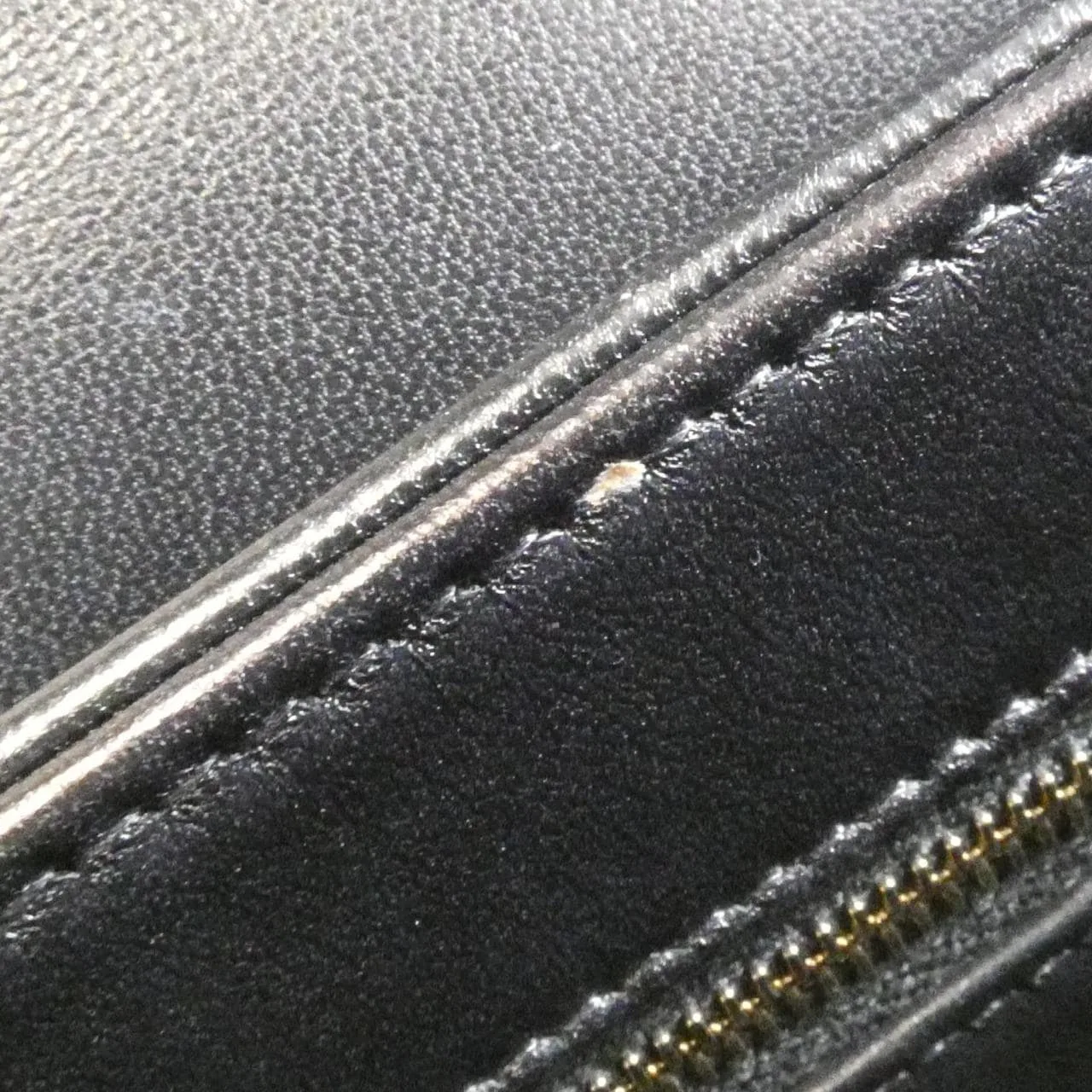 CHANEL 92236 Handbag Lambskin Black Lambskin Rank B - Thumbnail 10