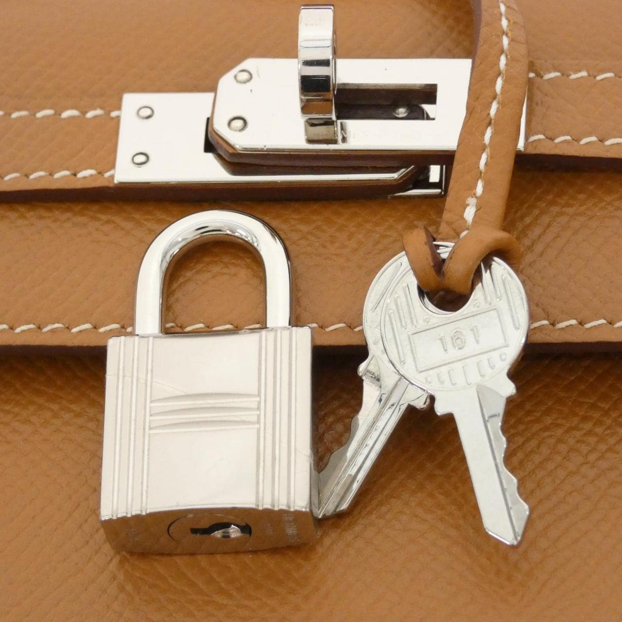 HERMES Kelly 038416CK Handbag Epsom 4