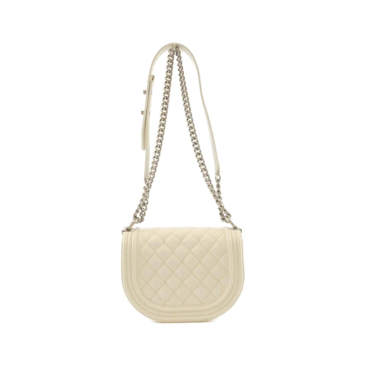 CHANEL Boy Chanel AS3350 肩背包 荔枝紋牛皮 2
