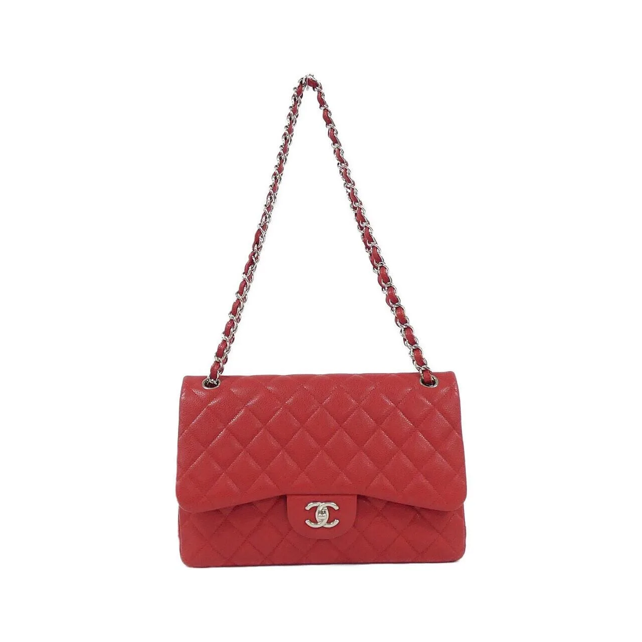 CHANEL 58600 Shoulder Grained Calfskin