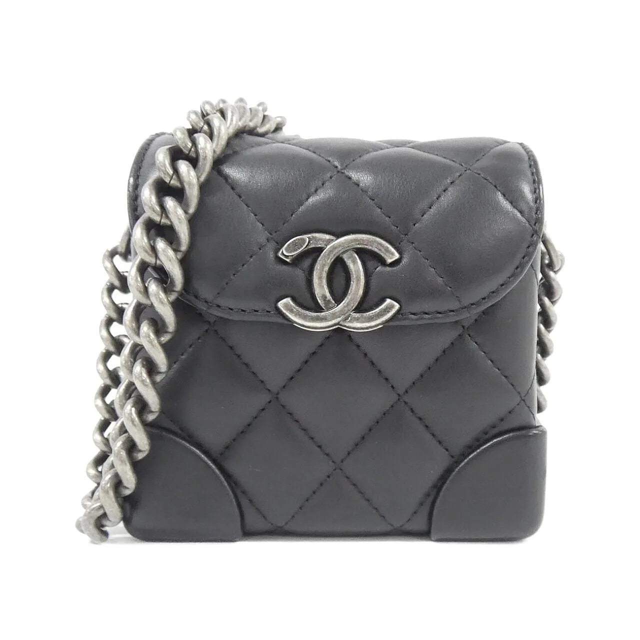 CHANEL Shoulder Lambskin