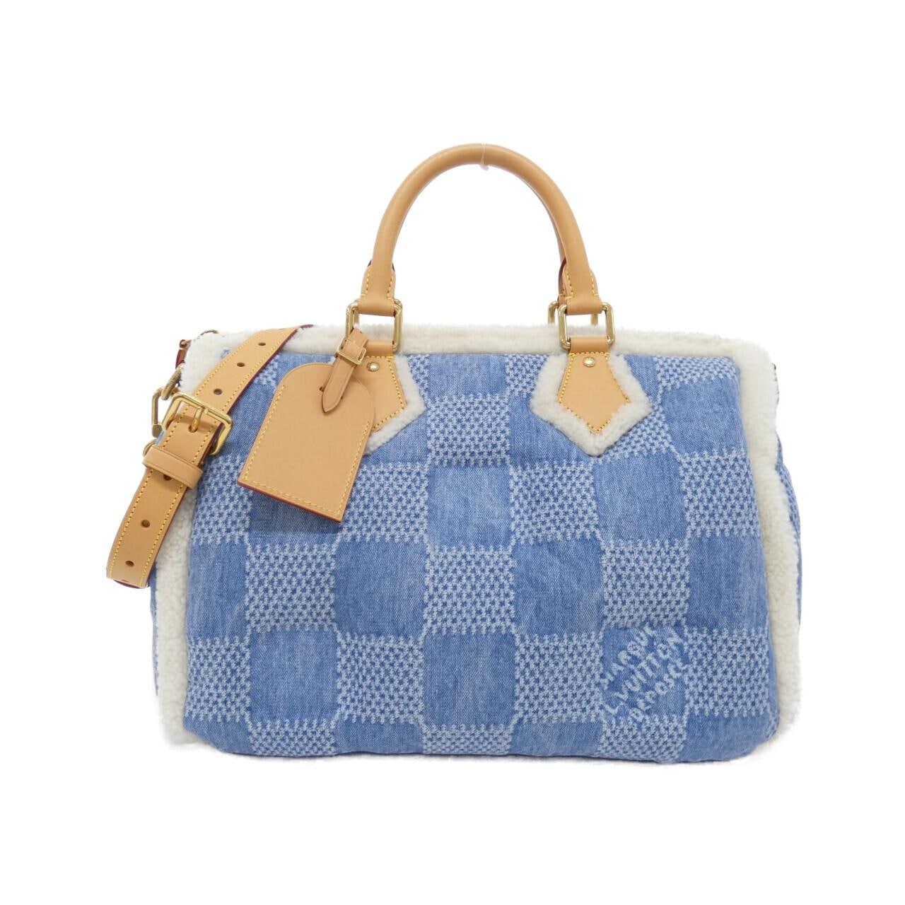 LOUIS VUITTON Speedy N00111 Boston Denim