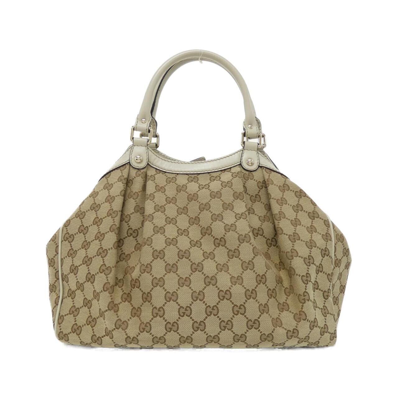 GUCCI 211944 FAFXG Handbag Canvas 2