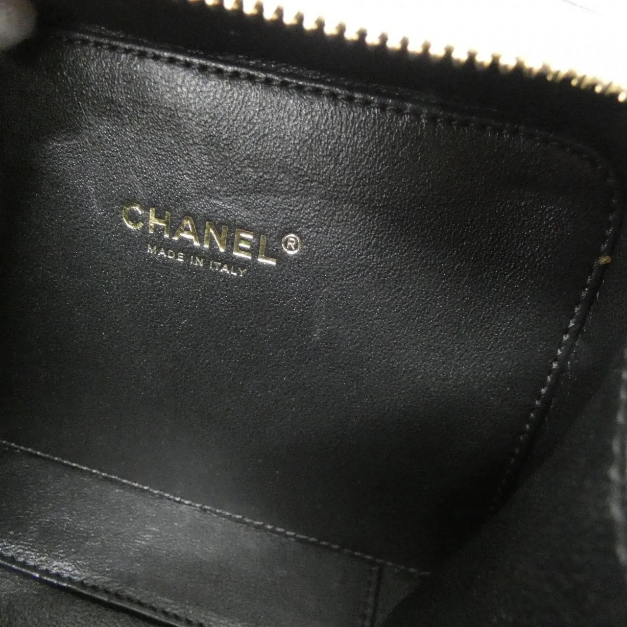 CHANEL 93342 Shoulder Grained Calfskin