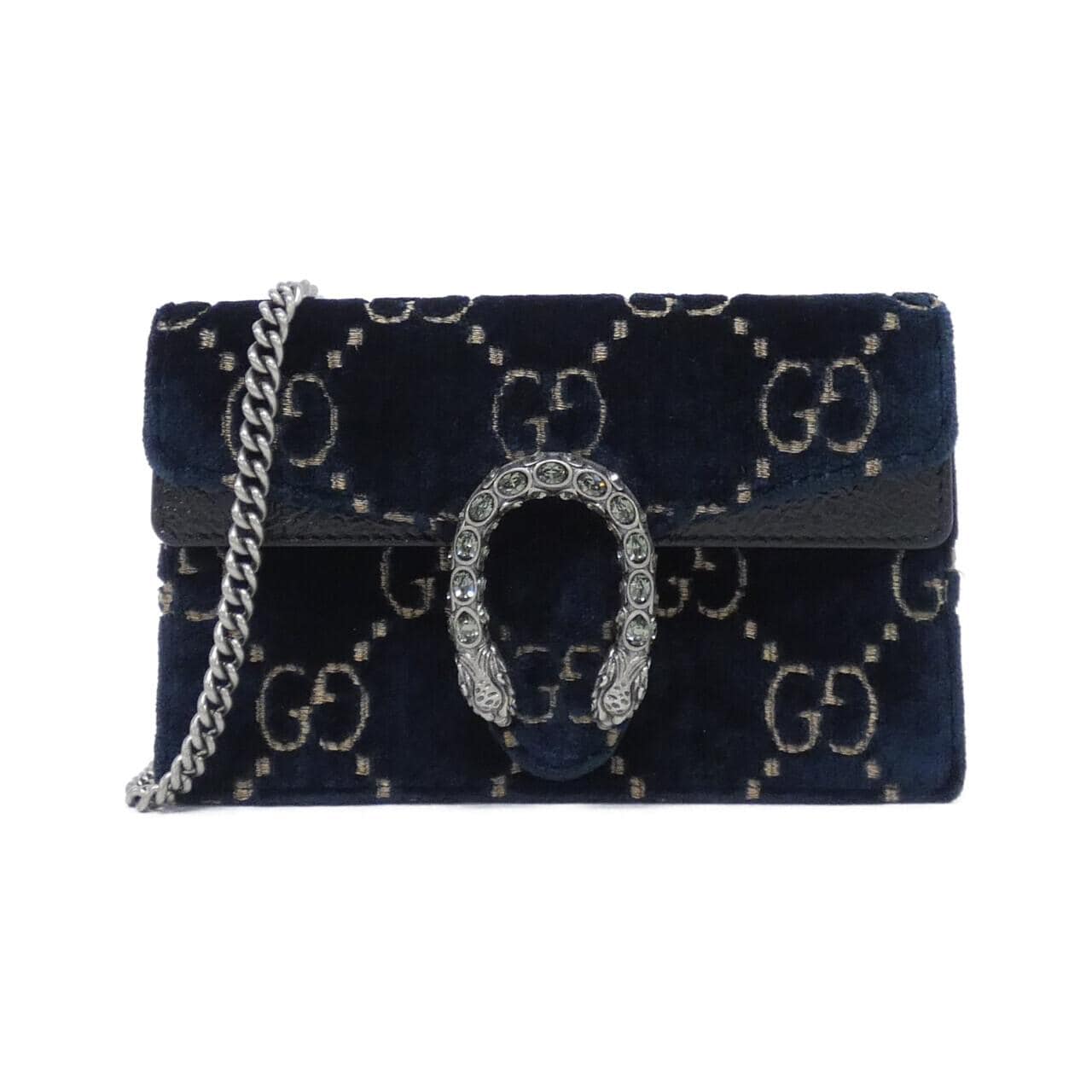 GUCCI 476432 9TIBN Shoulder Patent Leather