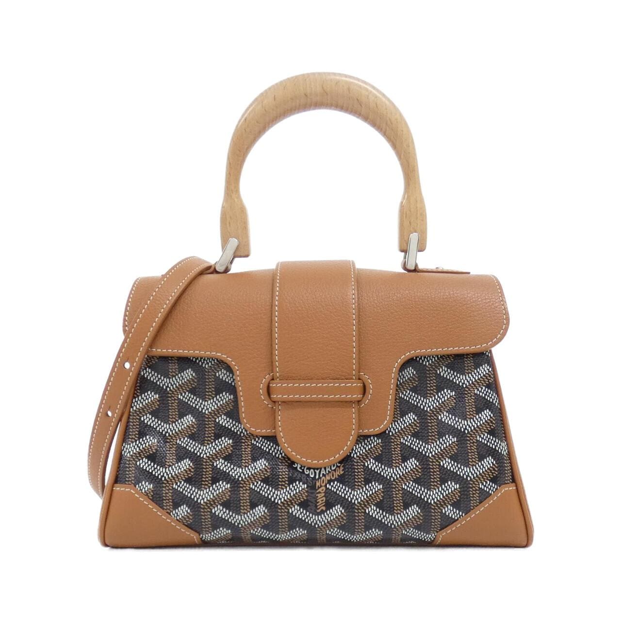 GOYARD Saigon Handbag Canvas
