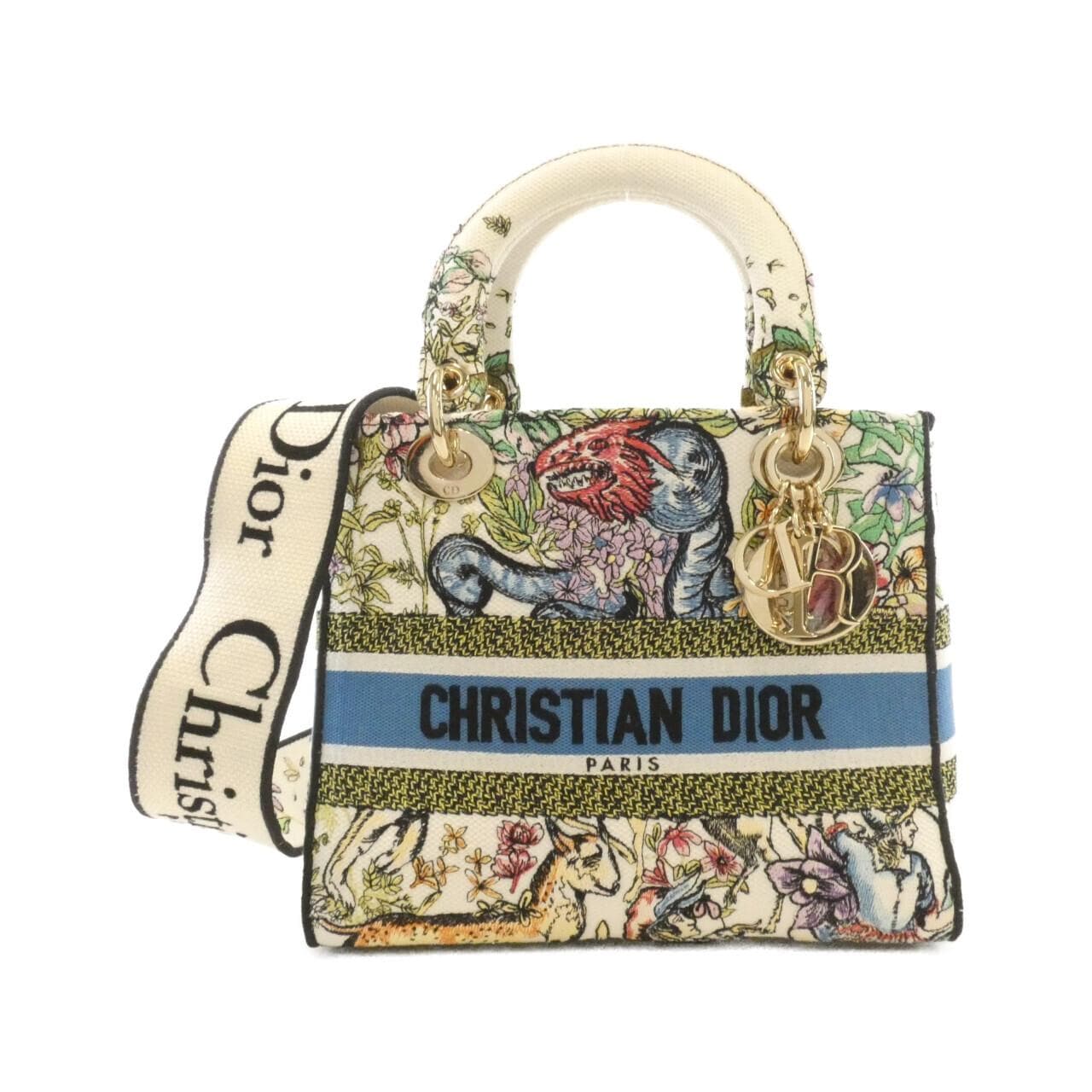DIOR Lady Dior M0565ORUV 手提包 帆布