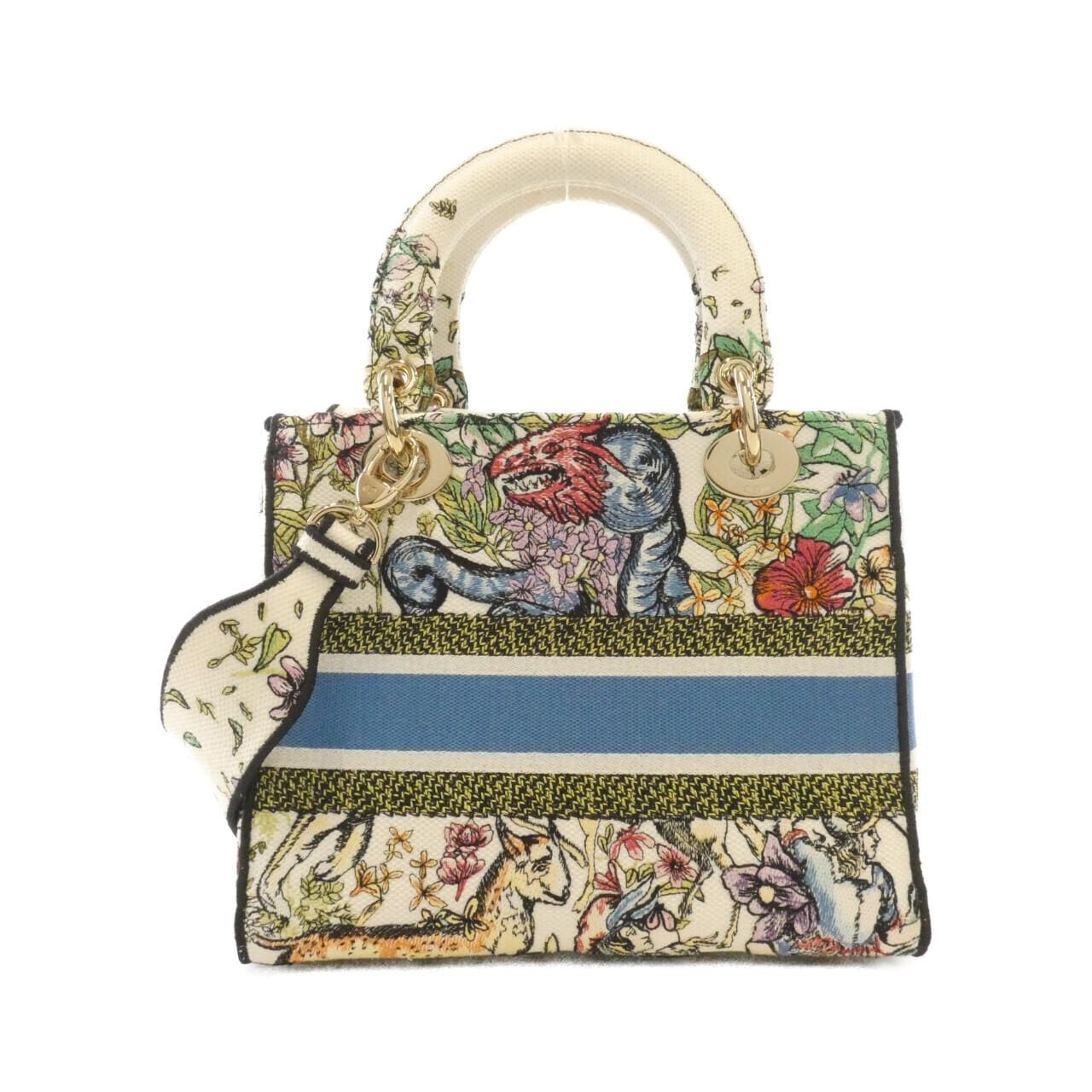 DIOR Lady Dior M0565ORUV 手提包 帆布 2