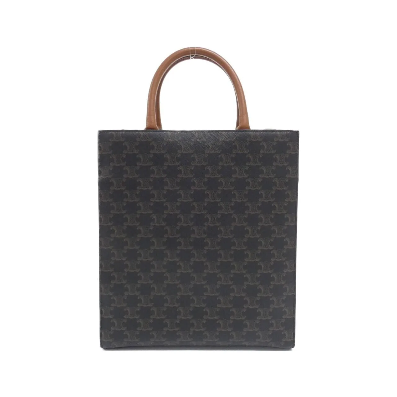 CELINE Cabas 191542BZK Handbag Canvas 2