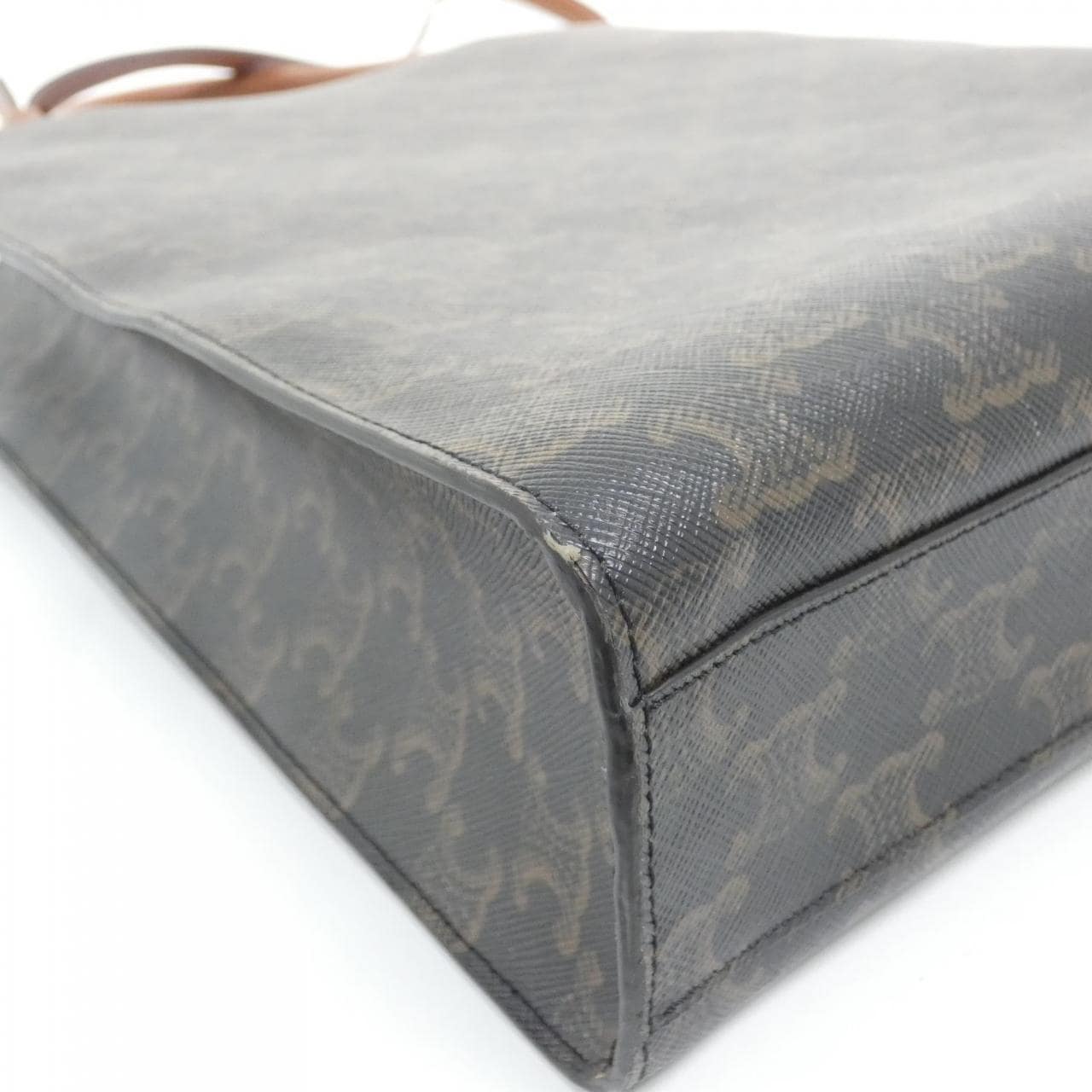 CELINE Cabas 191542BZK Handbag Canvas 4