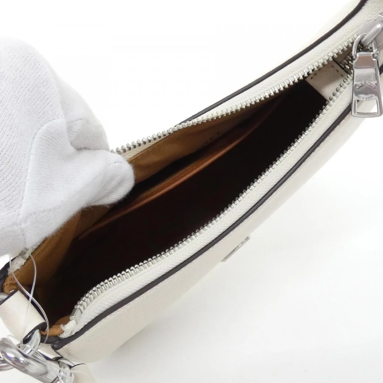 COACH CJ842 Shoulder Leather