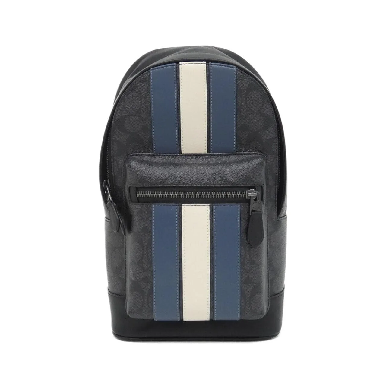 COACH CV923 Handbag Canvas Black