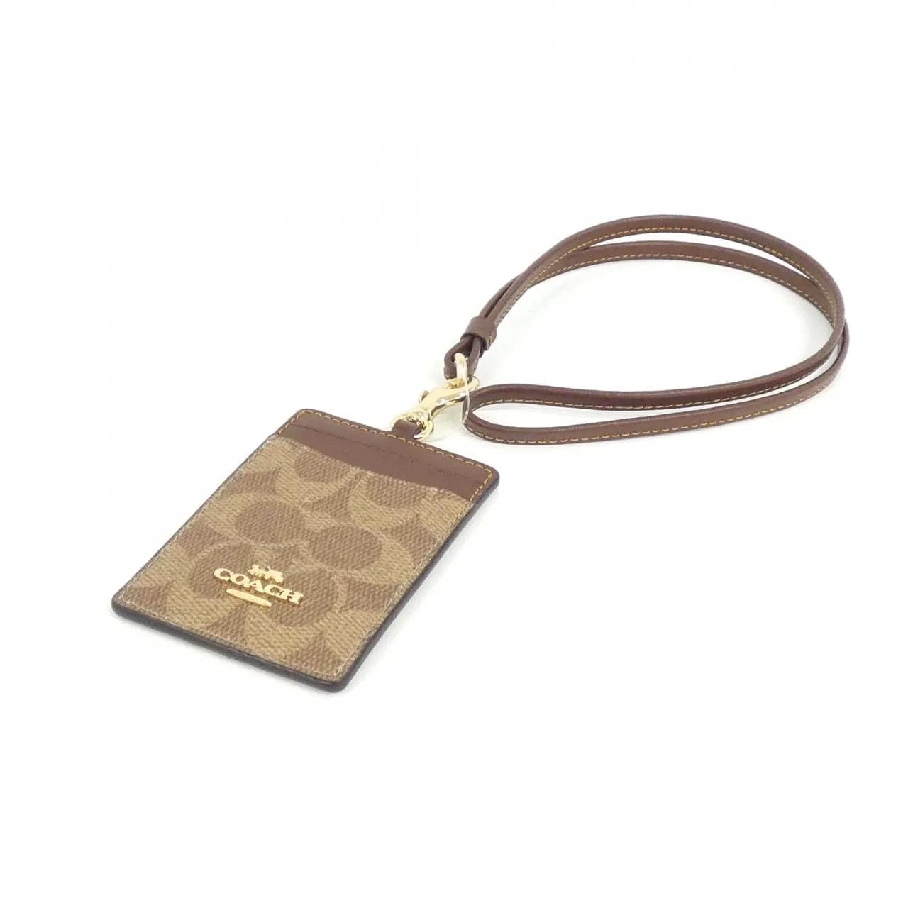 COACH CZ285 Card Case Canvas