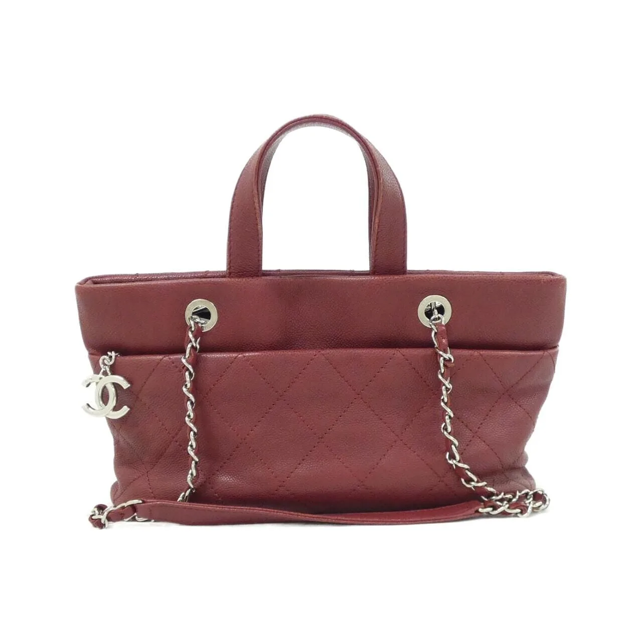 CHANEL 90561 Handbag Grained Calfskin