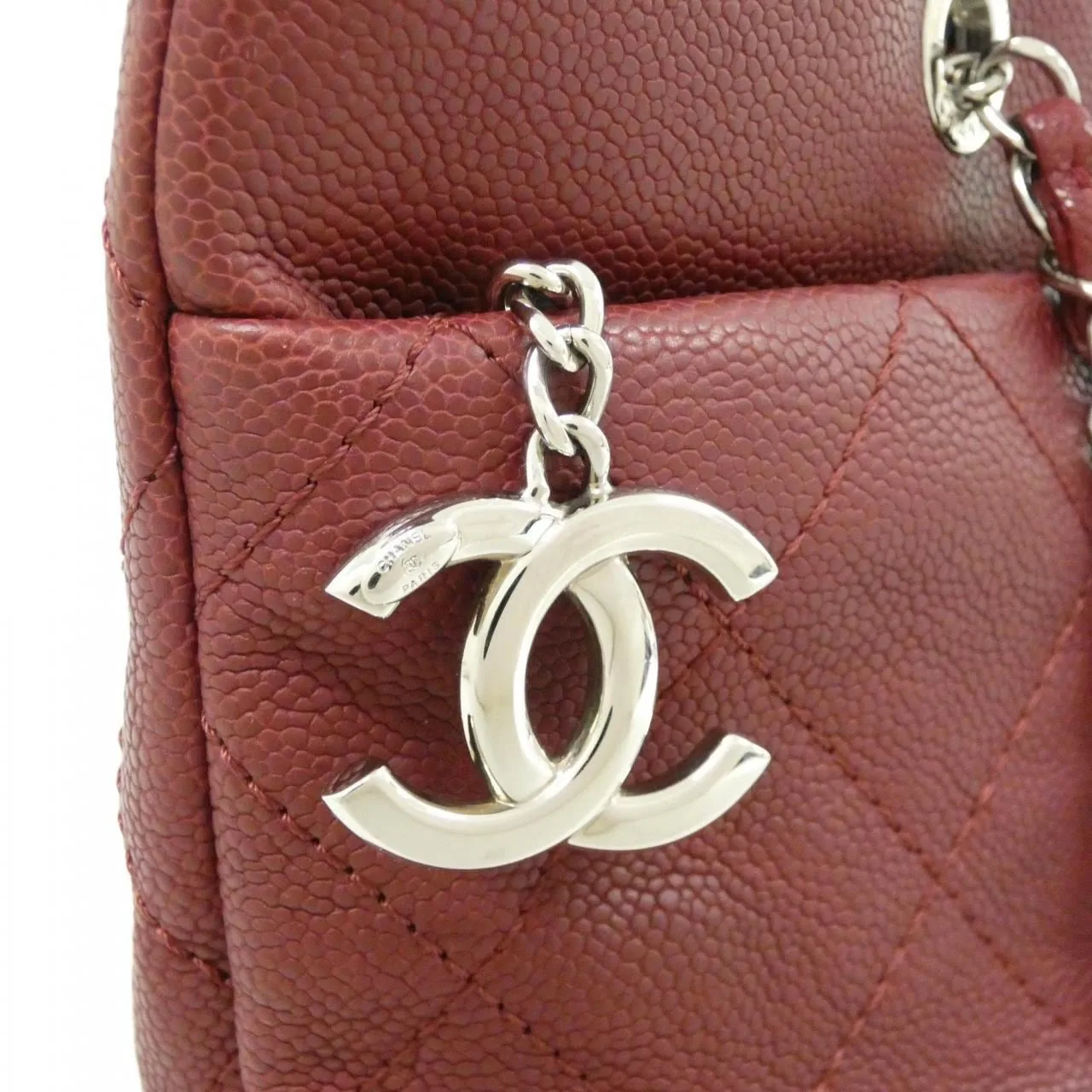 CHANEL 90561 手提包 荔枝紋牛皮 4