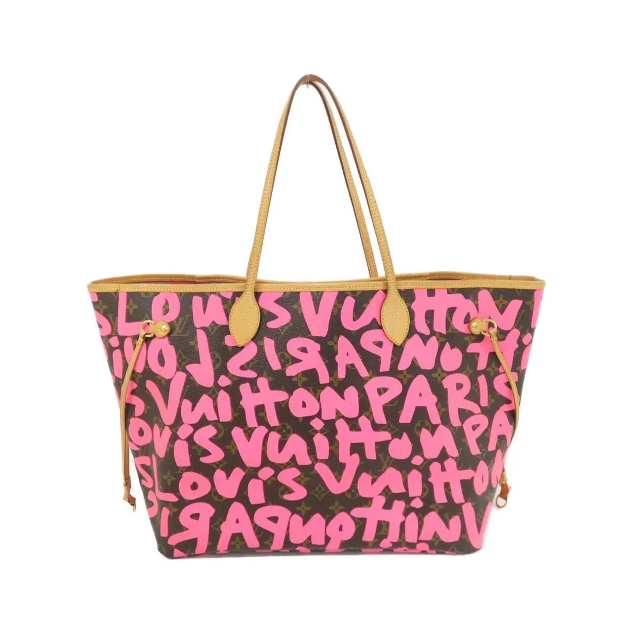 LOUIS VUITTON Neverfull M93701 Tote Monogram Black