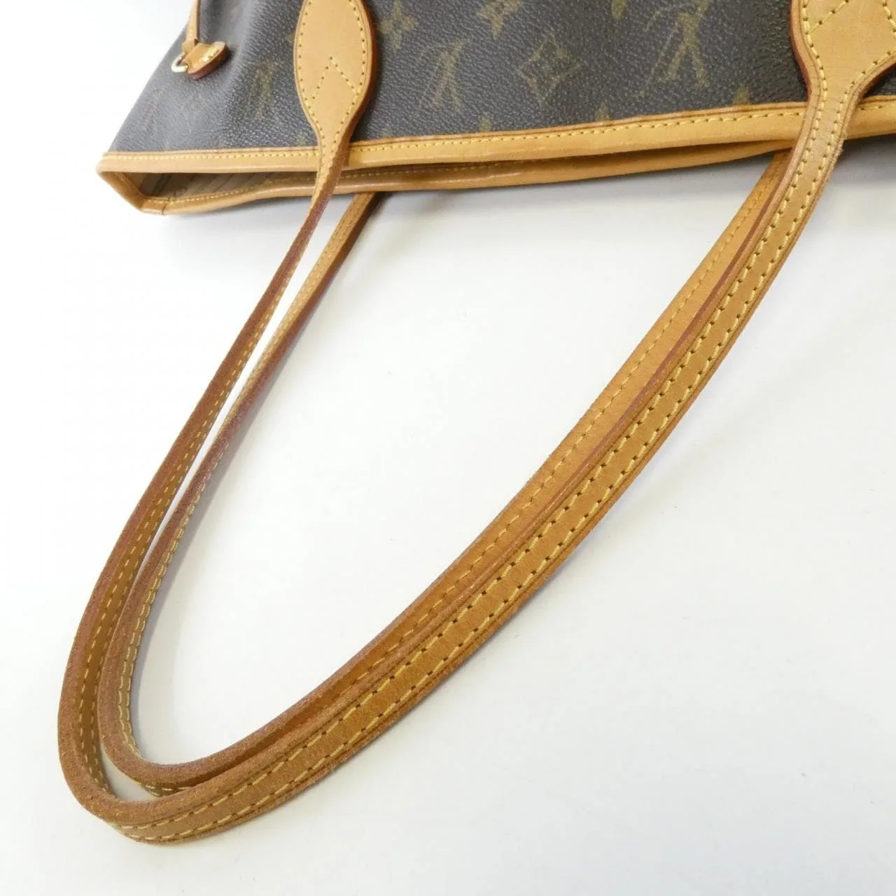 LOUIS VUITTON Neverfull M40156 Tote Monogram Black Monogram Rank B - Thumbnail 7