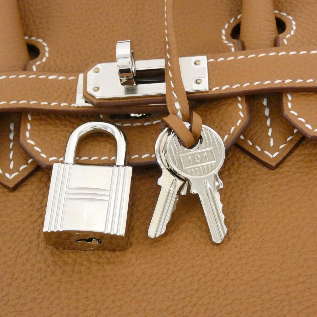 HERMES Birkin 041344CK Handbag Togo 4
