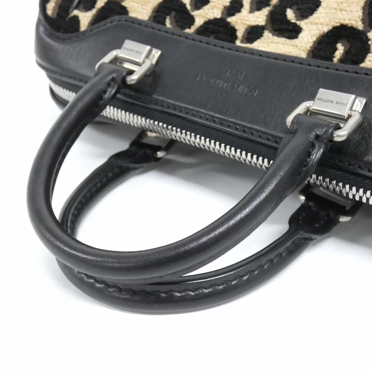 LOUIS VUITTON M94257 Handbag Canvas Black Canvas Rank A - Thumbnail 5