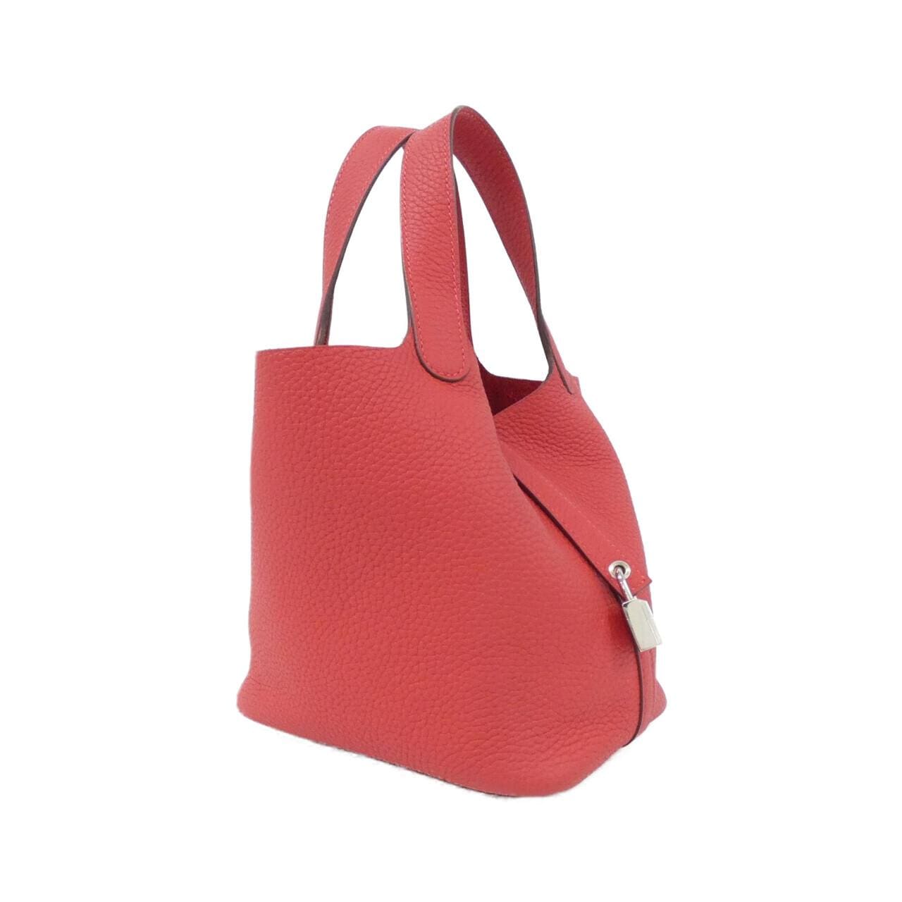 HERMES Picotin 056289CK Handbag Clemence
