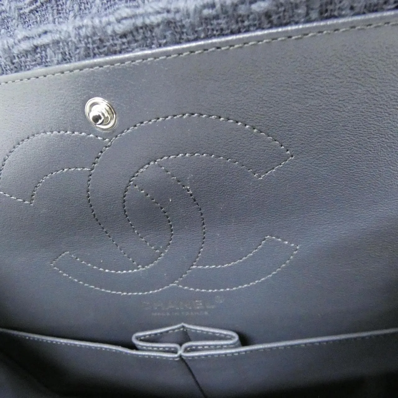 CHANEL 2.55 37587 肩背包 粗花呢