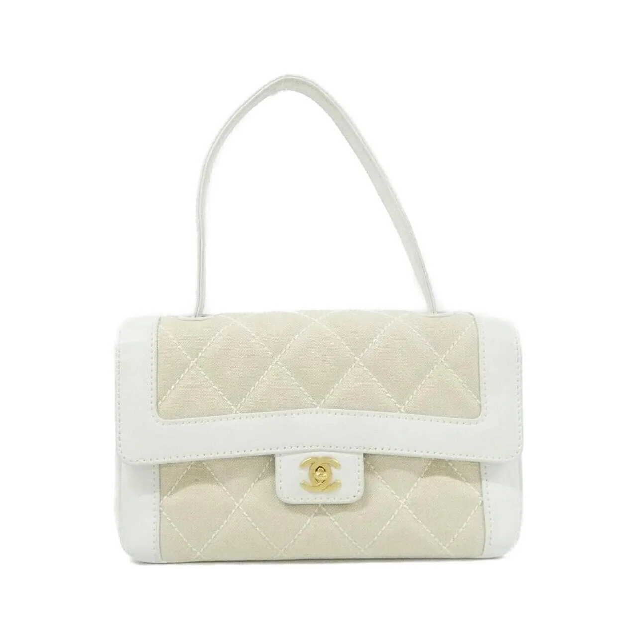 CHANEL 27569 Handbag Canvas