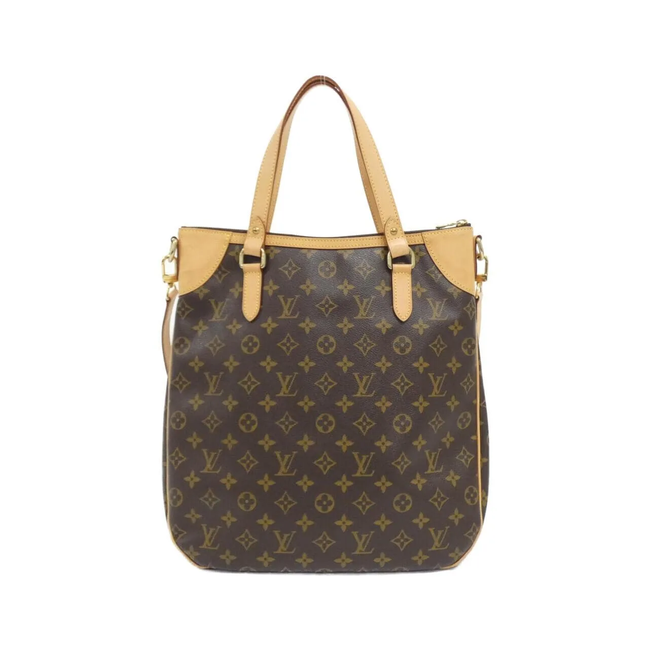 LOUIS VUITTON Odéon M56388 Handbag Monogram Black Monogram Rank A - Thumbnail 2