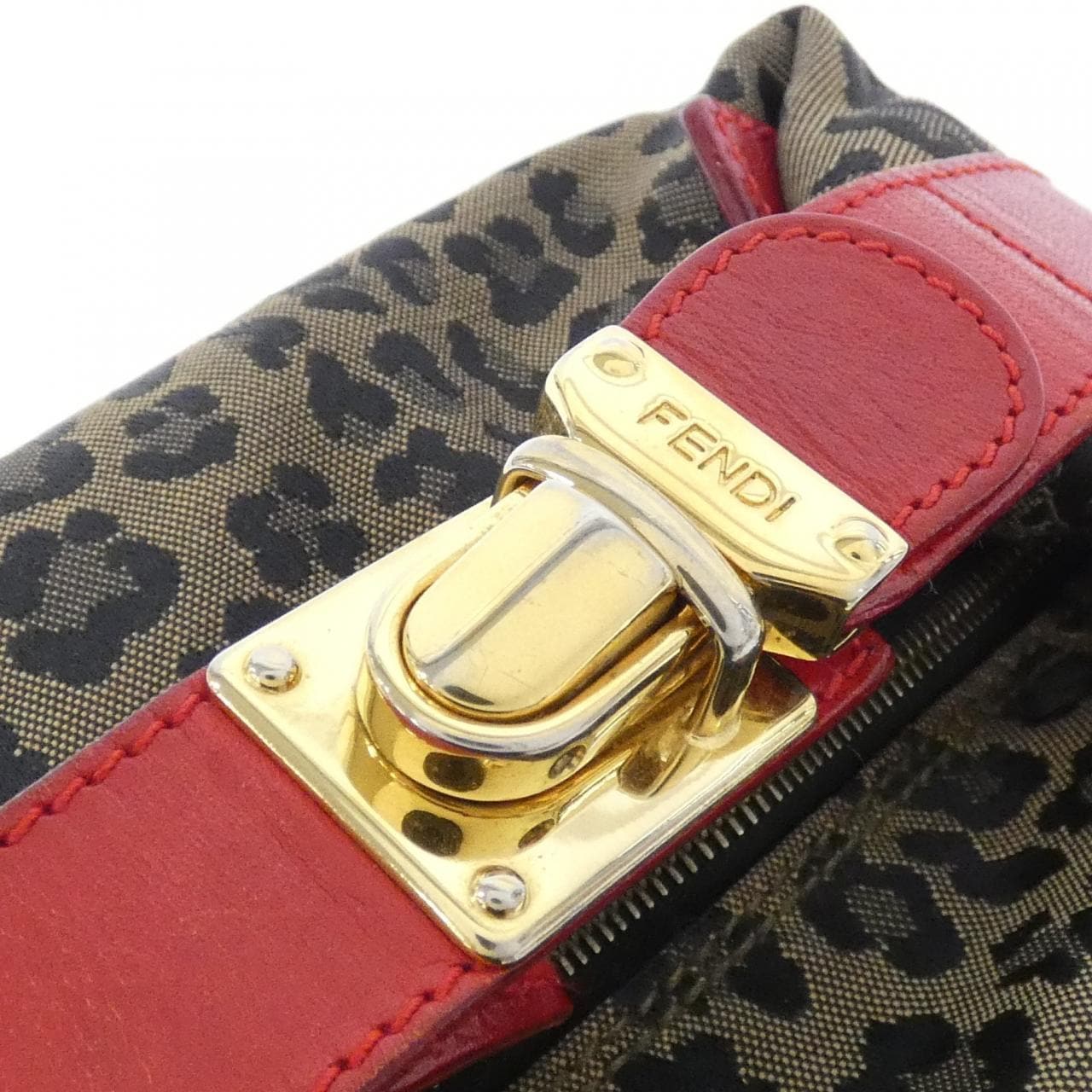 FENDI 26360 Handbag Canvas 5