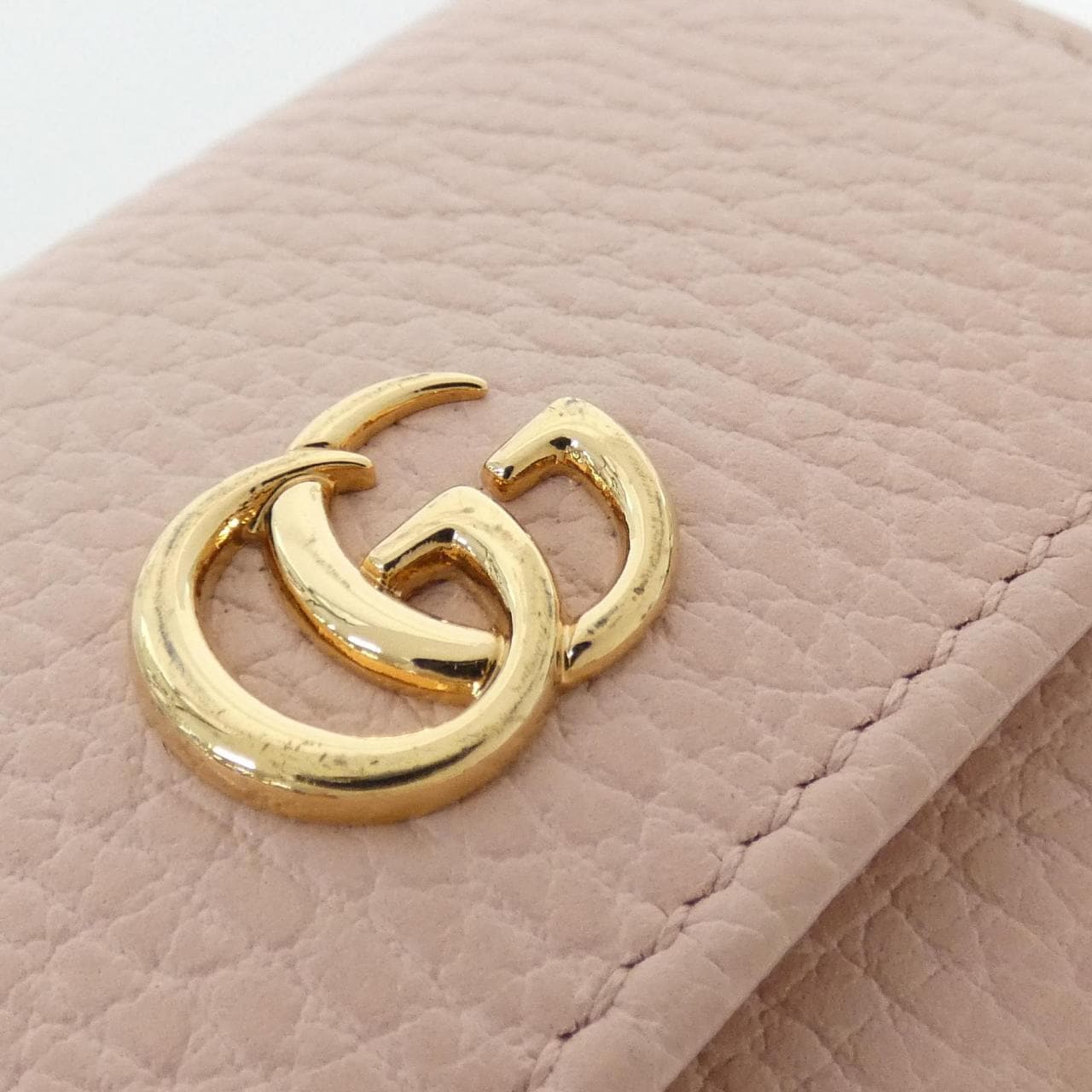 GUCCI 456118 CAO0G Key Case Leather 3