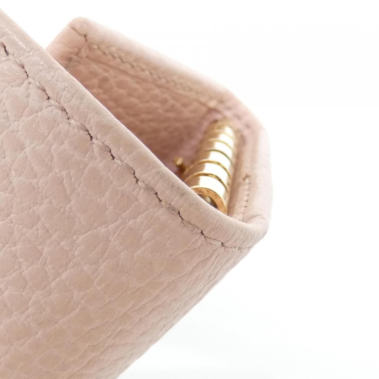 GUCCI 456118 CAO0G Key Case Leather 4