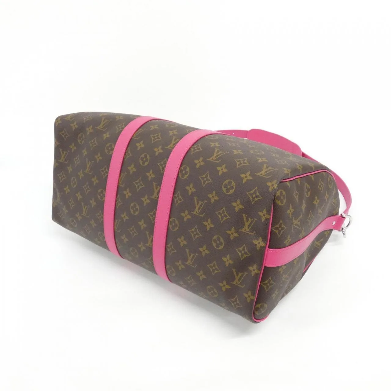 LOUIS VUITTON Keepall M13807 Boston Monogram Pink Monogram Rank A - Thumbnail 2