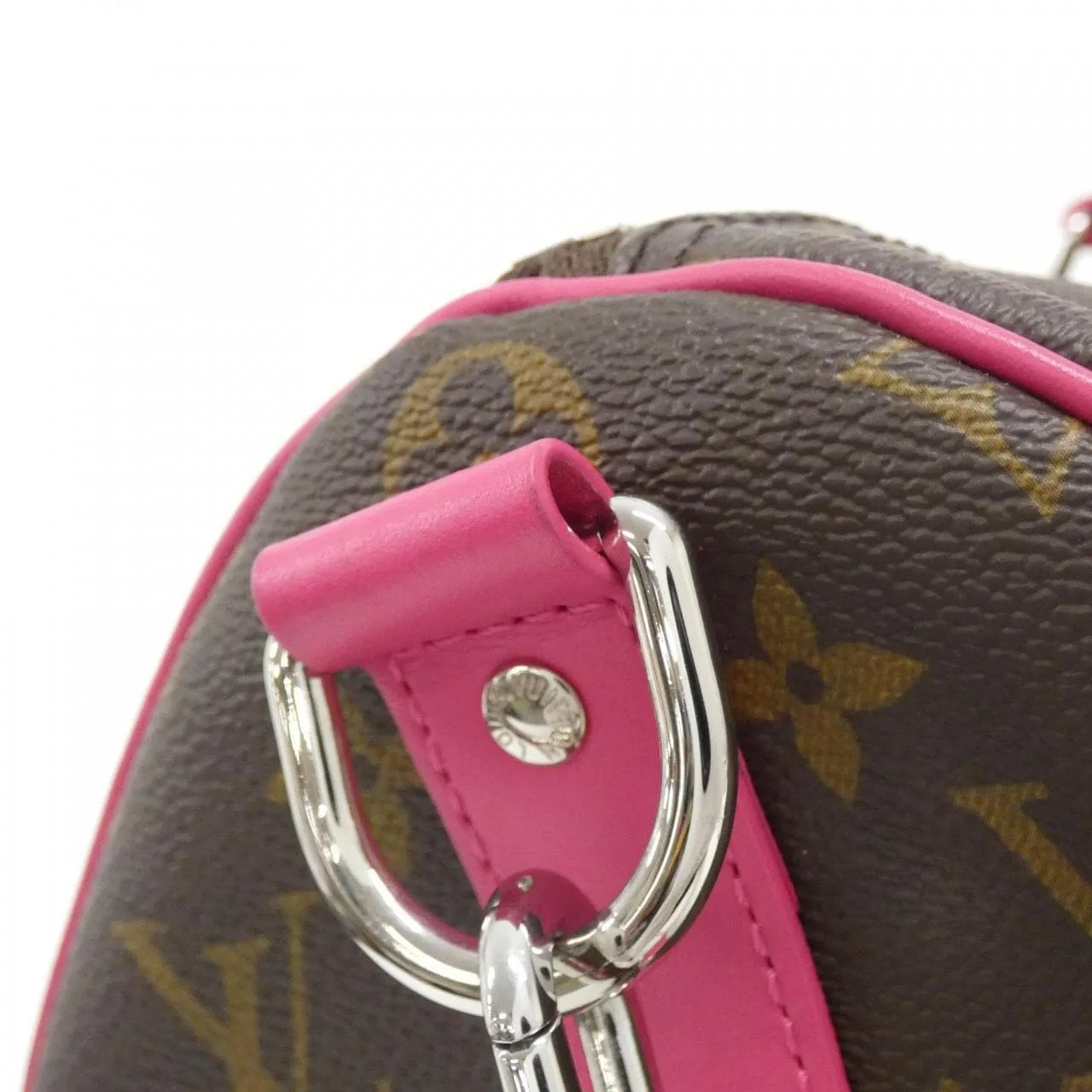LOUIS VUITTON Keepall M13807 Boston Monogram Pink Monogram Rank A - Thumbnail 3