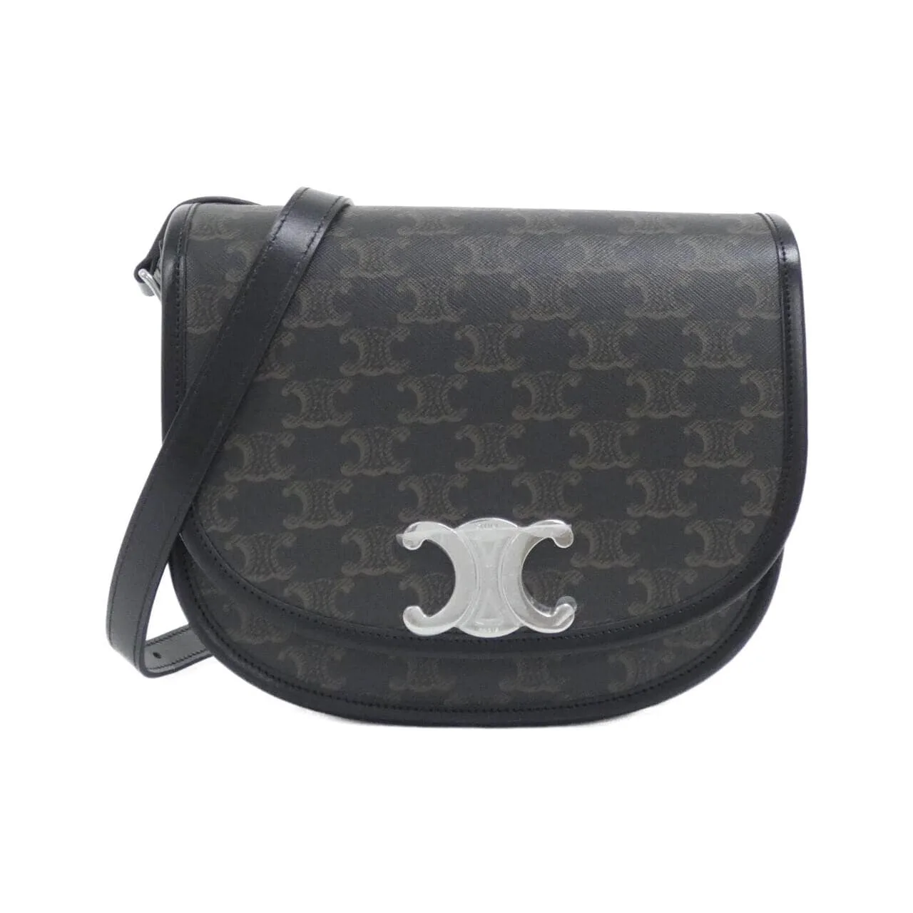 CELINE 114452GJG Shoulder Canvas