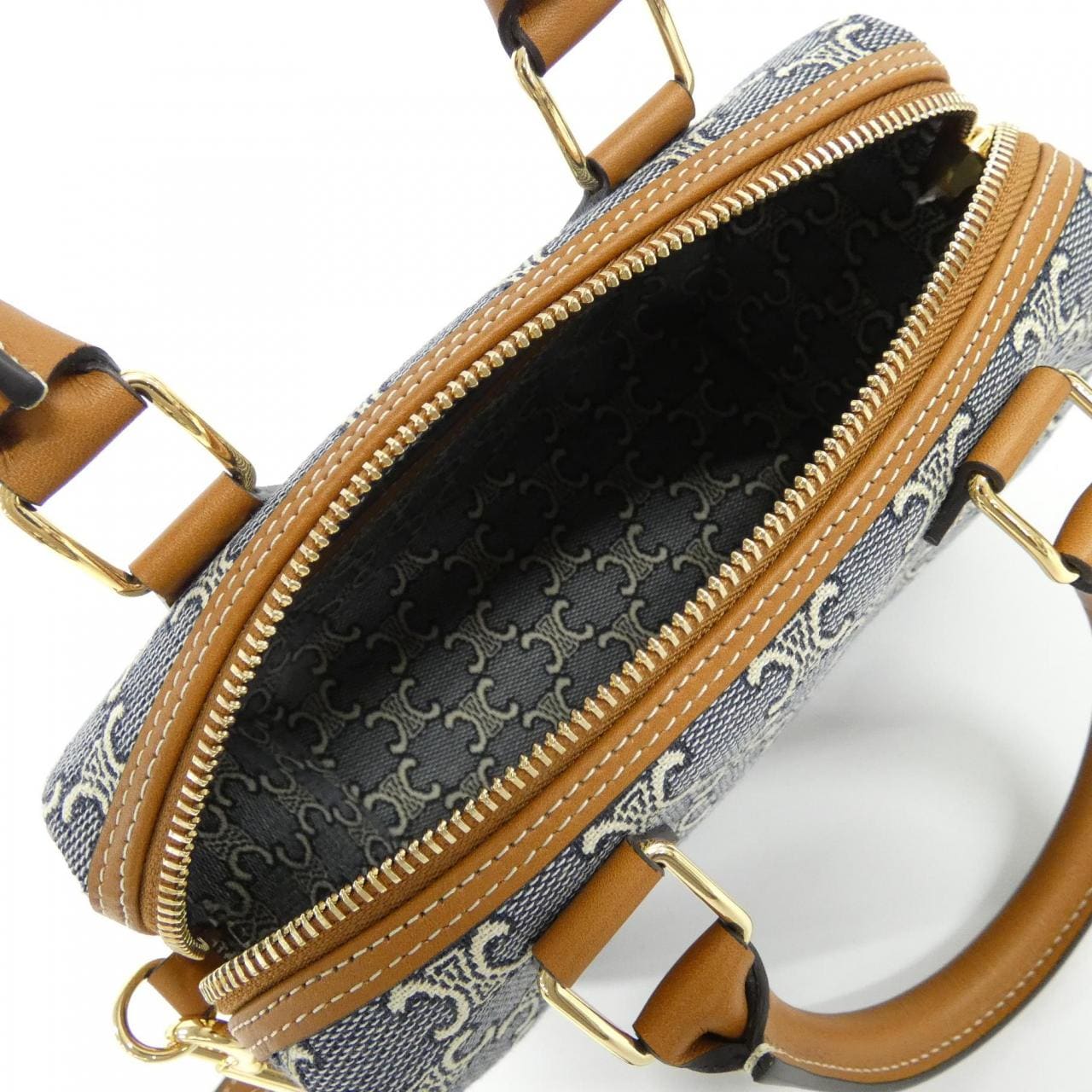 CELINE Cabas 113772U29 波士頓包 帆布 4