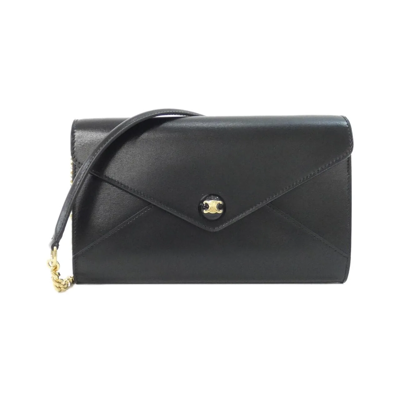 CELINE 10P663DPV 銀包 黑色 新品 - 圖片 1
