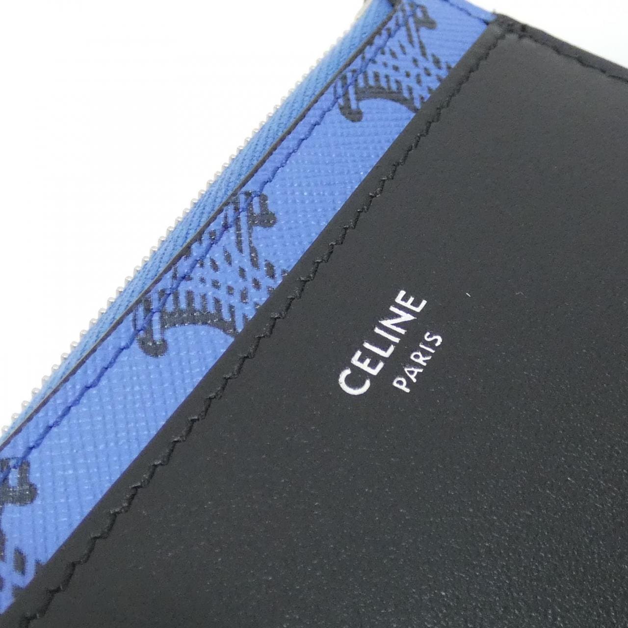 CELINE 10F992V18 Coin Case Canvas 3
