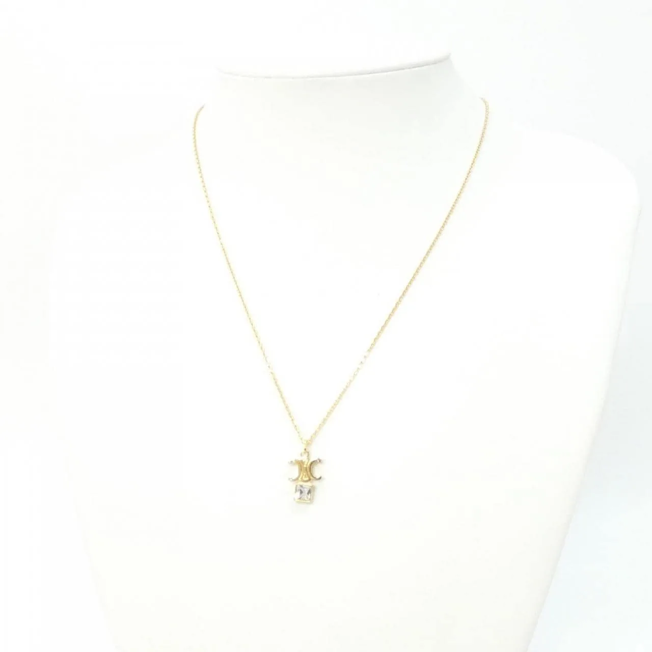 CELINE Triomphe 461VJ6BRS accessories 金色 新品 - 縮圖 5