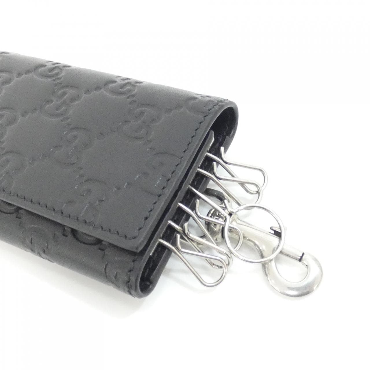 GUCCI 850212 AAFDV Key Case Leather 2
