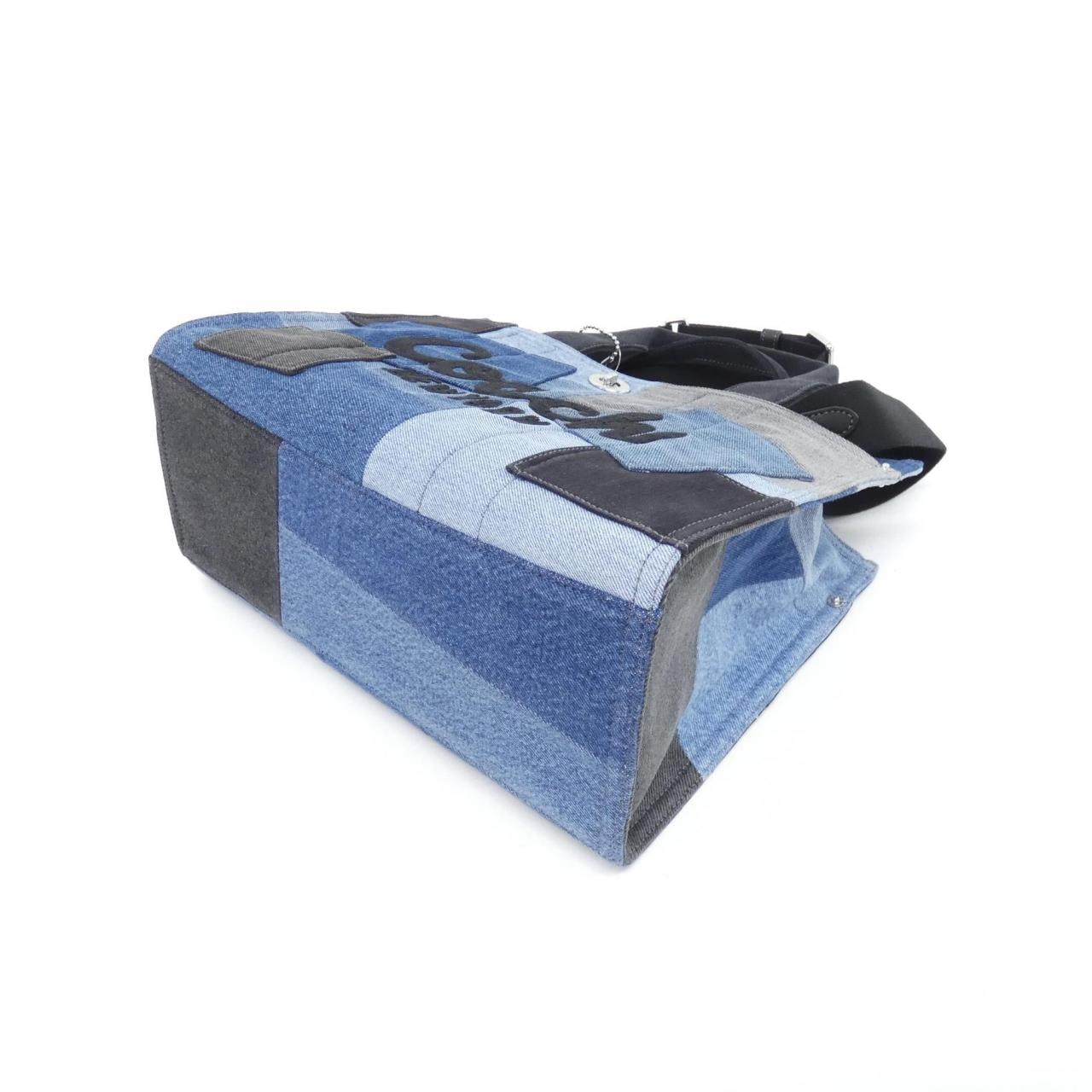 COACH CAM72 Handbag Denim 3