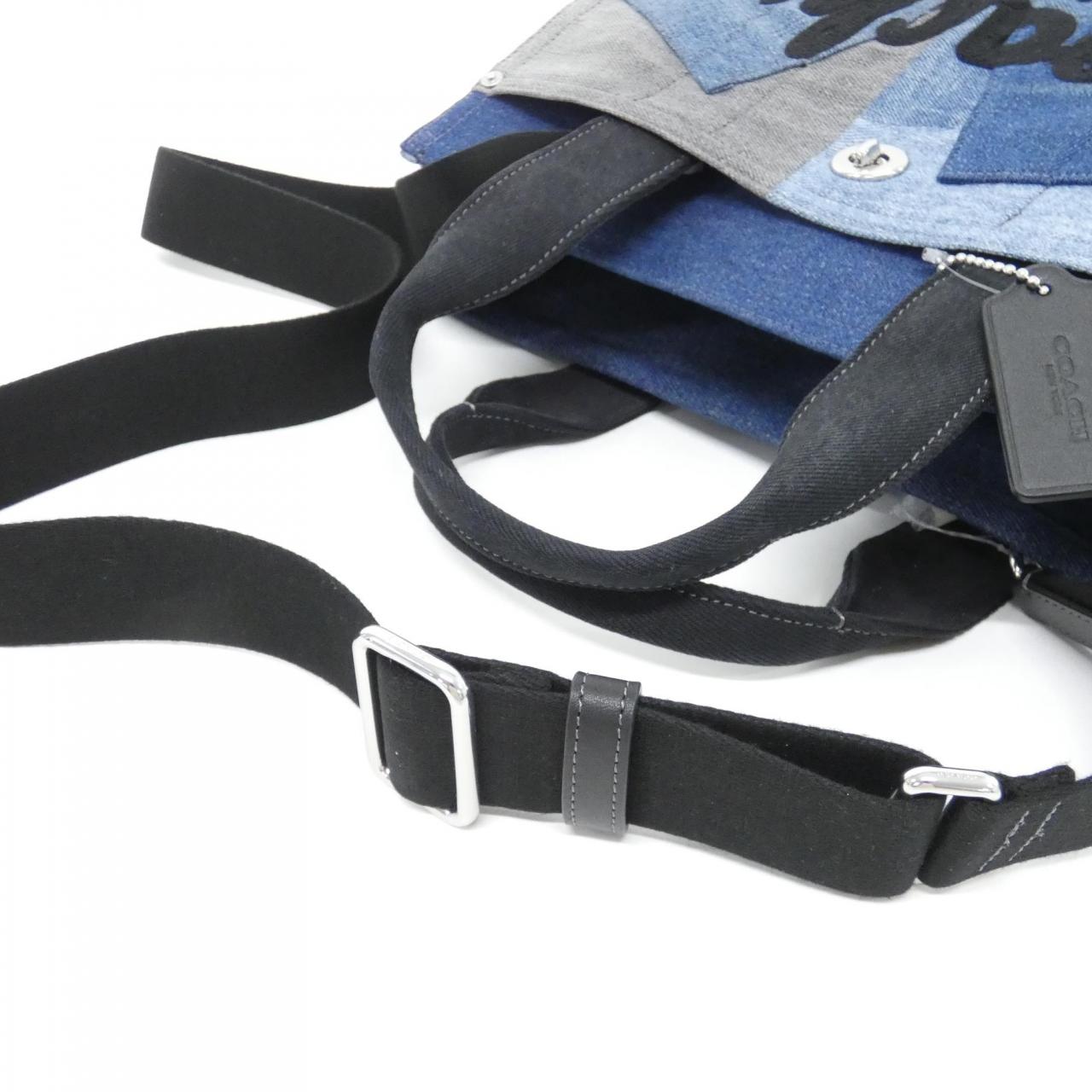 COACH CAM72 Handbag Denim 4