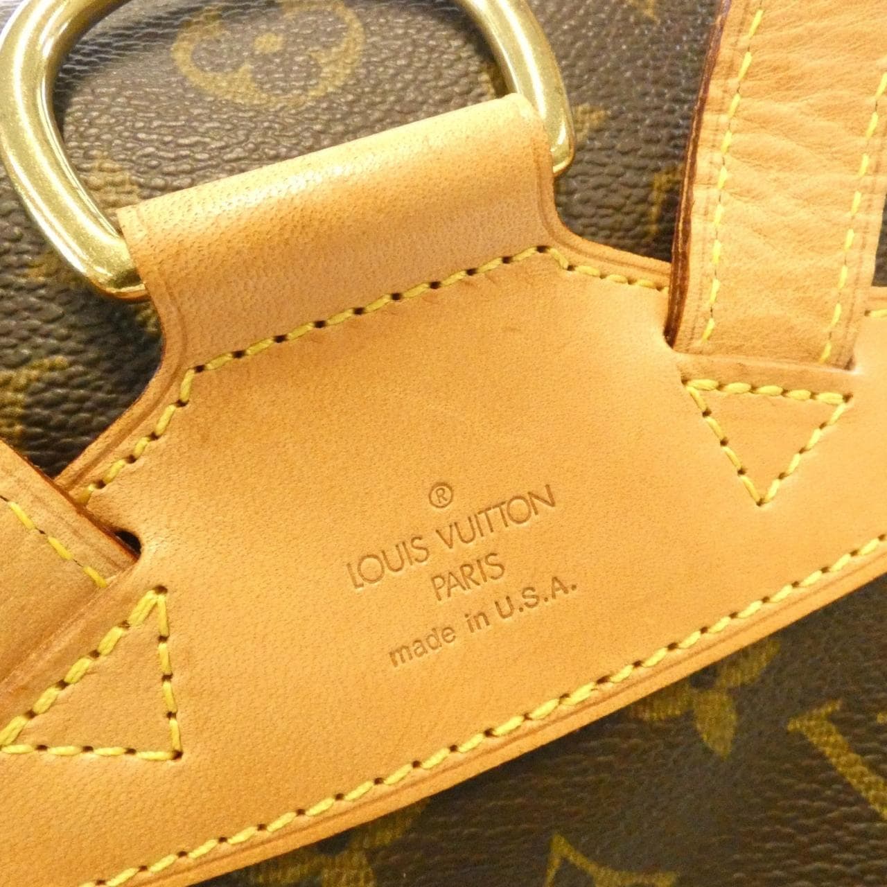LOUIS VUITTON Montsouris M51136 Backpack Monogram 5