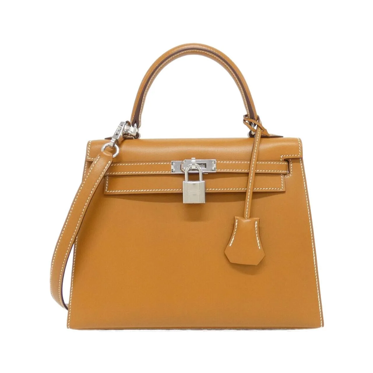 HERMES Kelly 071863CK Handbag Black