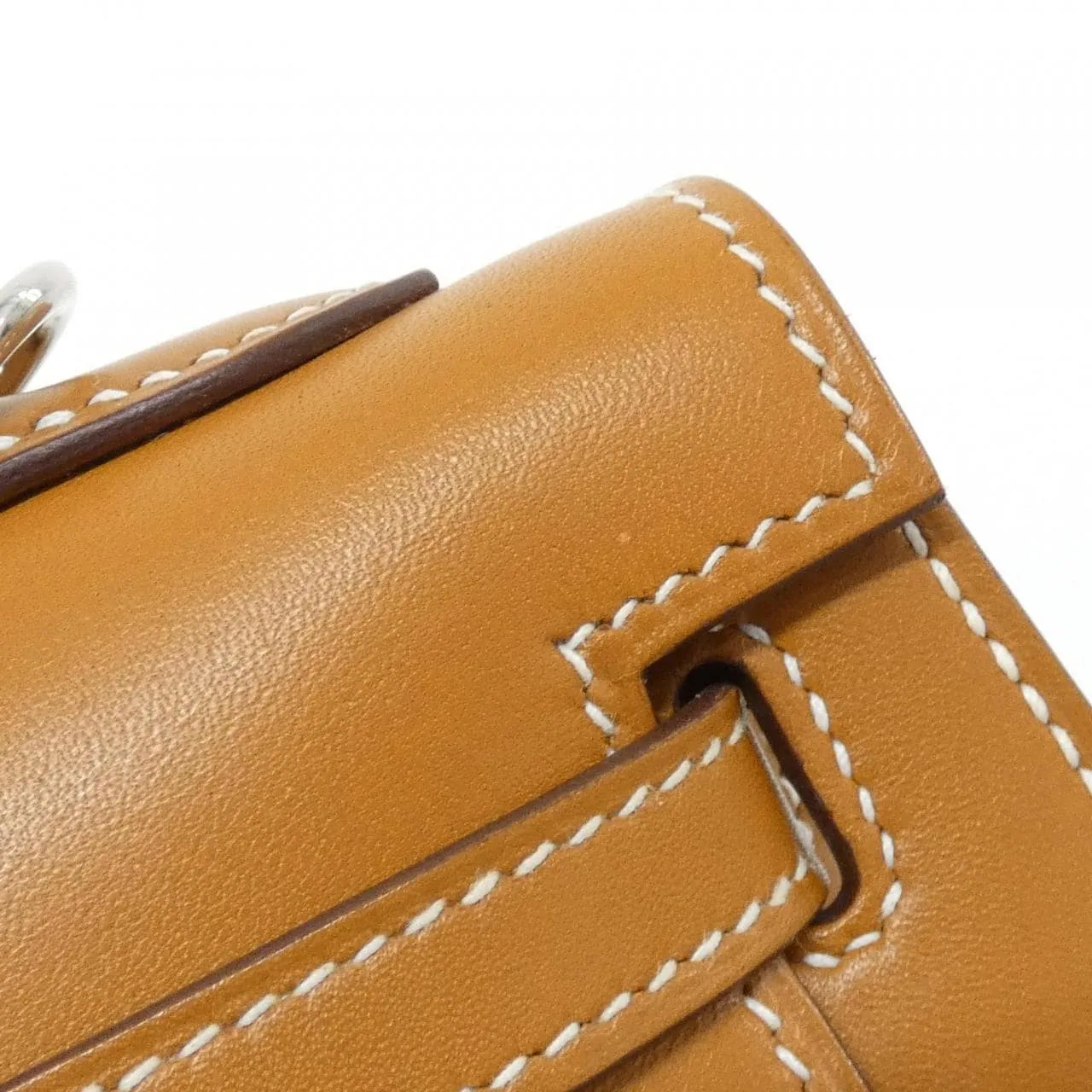 HERMES Kelly 071863CK Handbag Black Rank A - Thumbnail 6