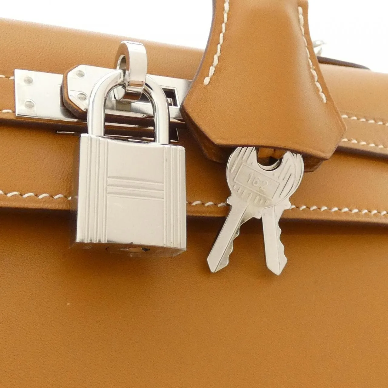 HERMES Kelly 071863CK Handbag Black Rank A - Thumbnail 7