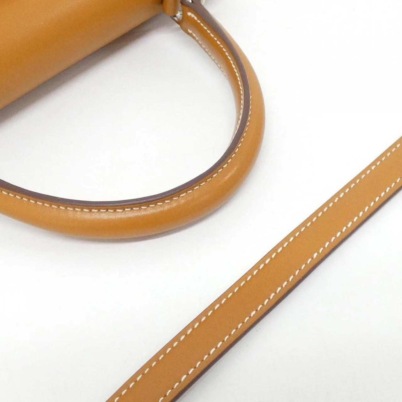 HERMES Kelly 071863CK Handbag Black Rank A - Thumbnail 8